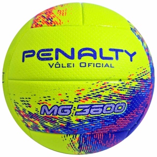 Bola De Vôlei Penalty Oficial Mg 3600 Amarela