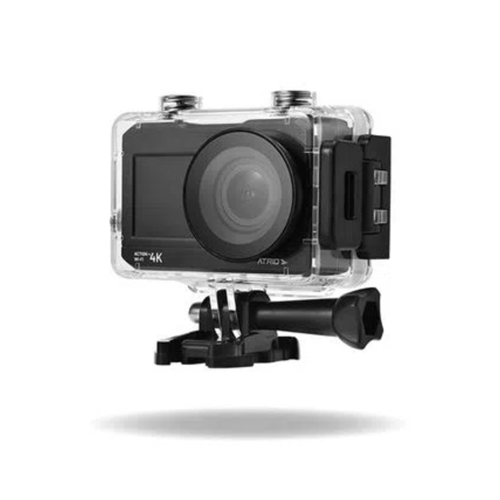 Câmera De Ação Action+Selfie 4k Wifi - Tela Lcd 2pol - 16mp 30 Fps 900 Mah - Atrio DC191
