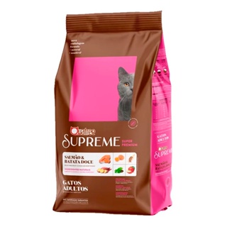 Ração Quatree Supreme Gatos Adultos Salmão e Batata doce - 10,1kg em Oferta na Shopee