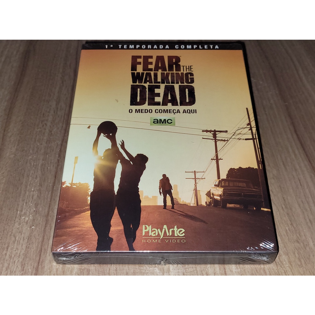 Box DVD Lacrado Fear The Walking Dead (O Medo Começa Aqui) | Primeira Temporada Completa 1