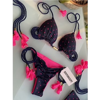 {promoção}Biquíni Feminino Trançado Corda Feminina Natação Dividida Maio Praia Mulheres
