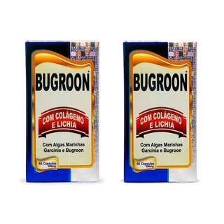 kit 2 Bugroon Capsulas 60 Caps. 500mg. | Shopee Brasil