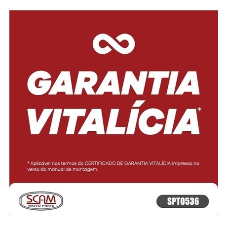 Suporte Bau Bagageiro Scam Fibra Fiber Force Honda Twister 250 2016 Em Diante - Original Scam · foto 2