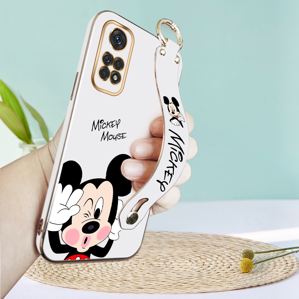 Asuwish Wallet Phone Case For Xiaomi Redmi Note 11 Pro 4G/5G - Rose Gold Flip Cover With Card Slots, Kickstand & Screen Protector