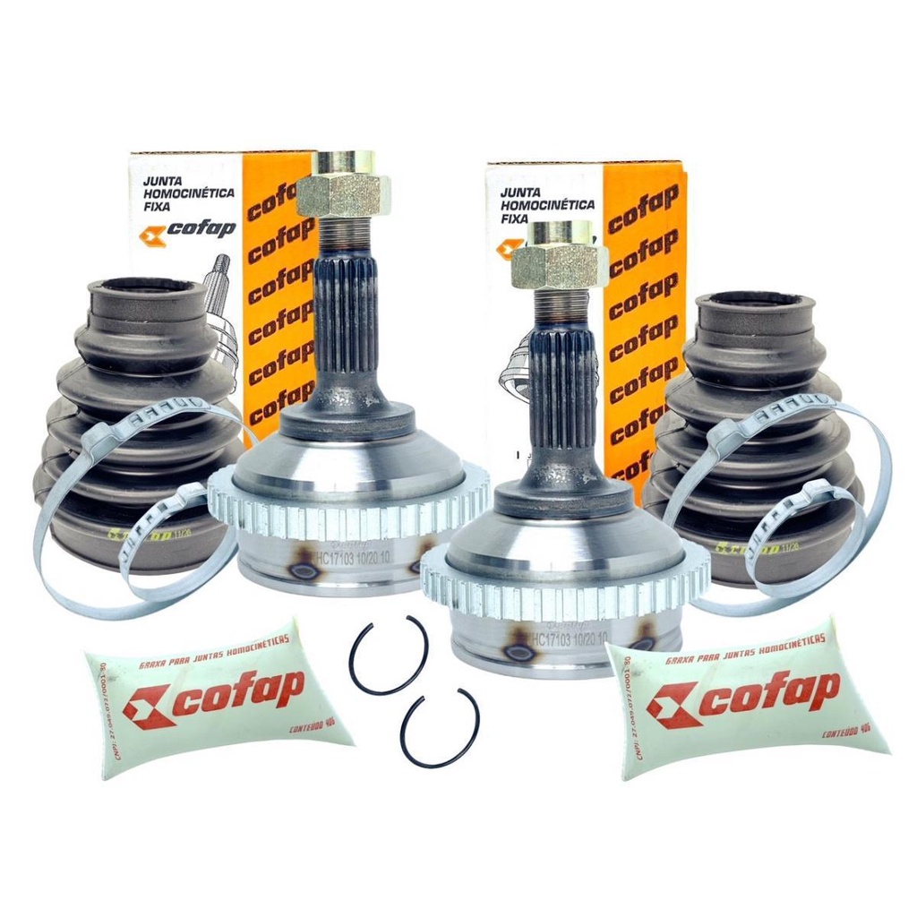 Par Junta Homocinética - Peugeot 206 1.0 16V / 1.4 8/16V - COFAP JHC17103 em Oferta na Shopee