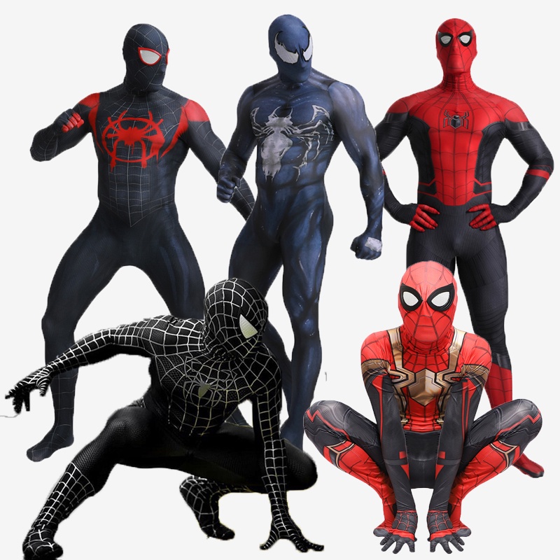 Homens Adultos Traje De Super-Heróis Deluxe Cosplay Qualidade Macacão Partido Do Carnaval Uniforme Caçoa O Presente