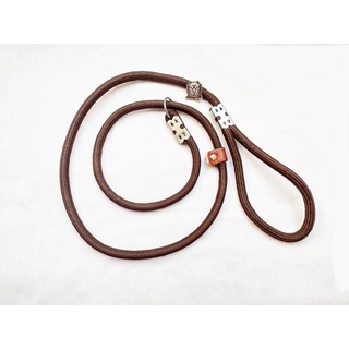 Guia Unificada pet Com Regulador Trava para cães de médio, grande e porte gigante Super resistente enforcador anti puxão