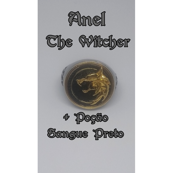 Anel do The Witcher - Comprar com Melhor Preço em Anéis