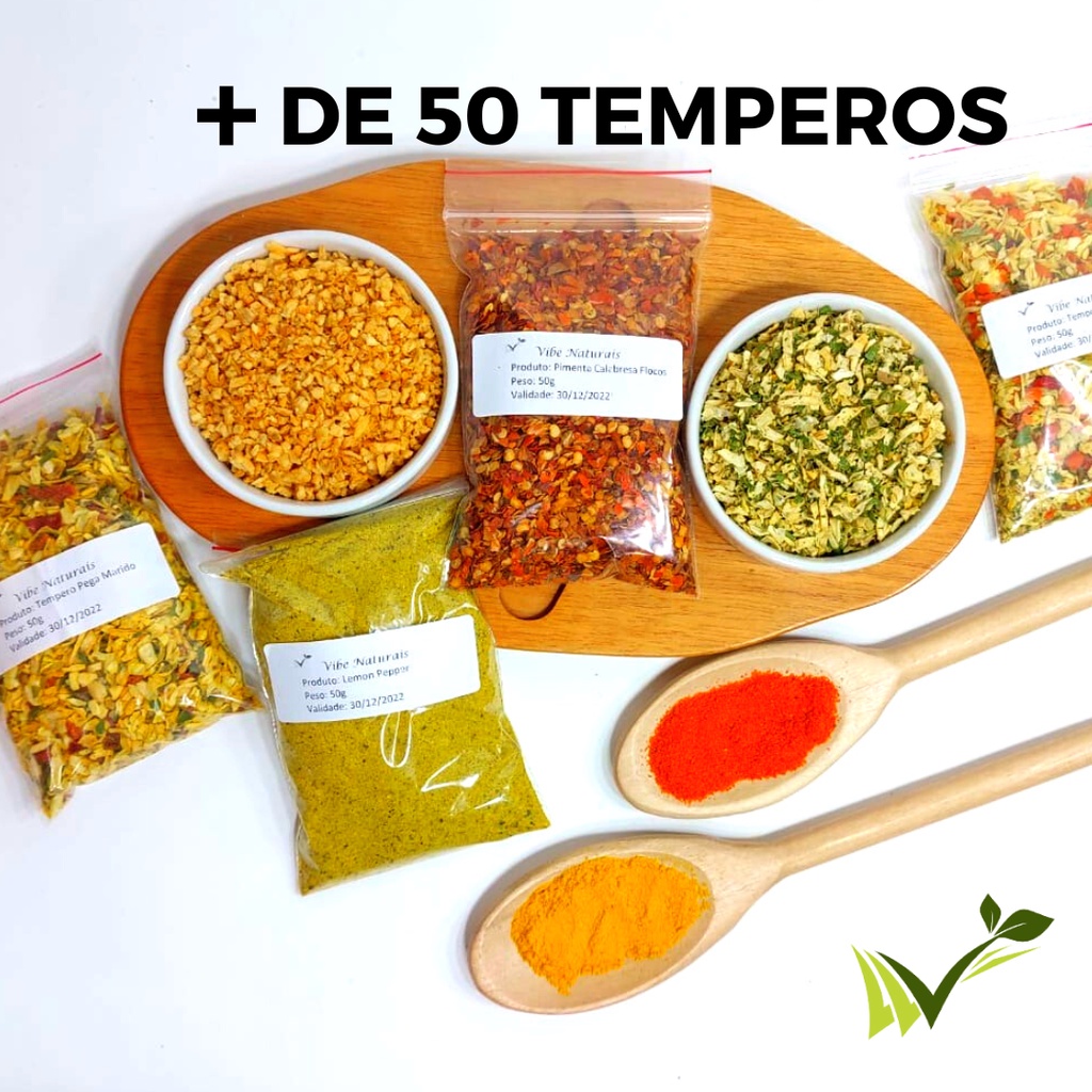 Temperos Condimentos Naturais Frescos - 100 gramas — imagem 2 de 2