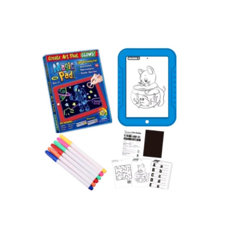 Lousa Tablet Mágica 3D Magic Pad Brinquedo Desenhar Jogar