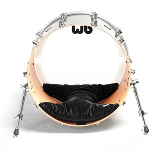 Abafador Bumbo de Bateria Spark Instrumentos Musicais Percussão