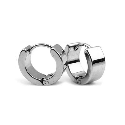 Brinco Masculino Argola Prata