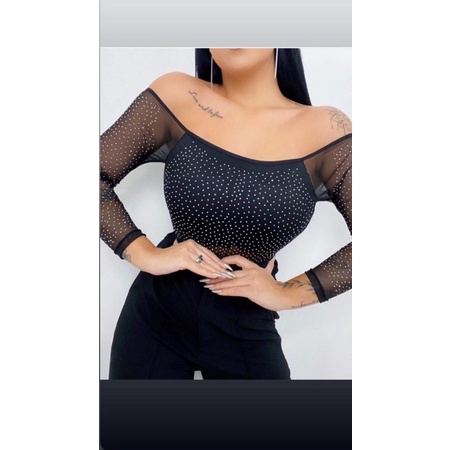 Body tule com pedrarias, body pedraria , body strass , body tule com bojo,body pedraria com bojo