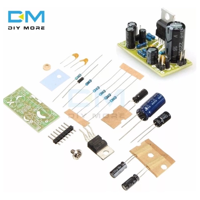 Kit De Placa De Amplificador De Áudio Tda2030a 18 Watts Rms