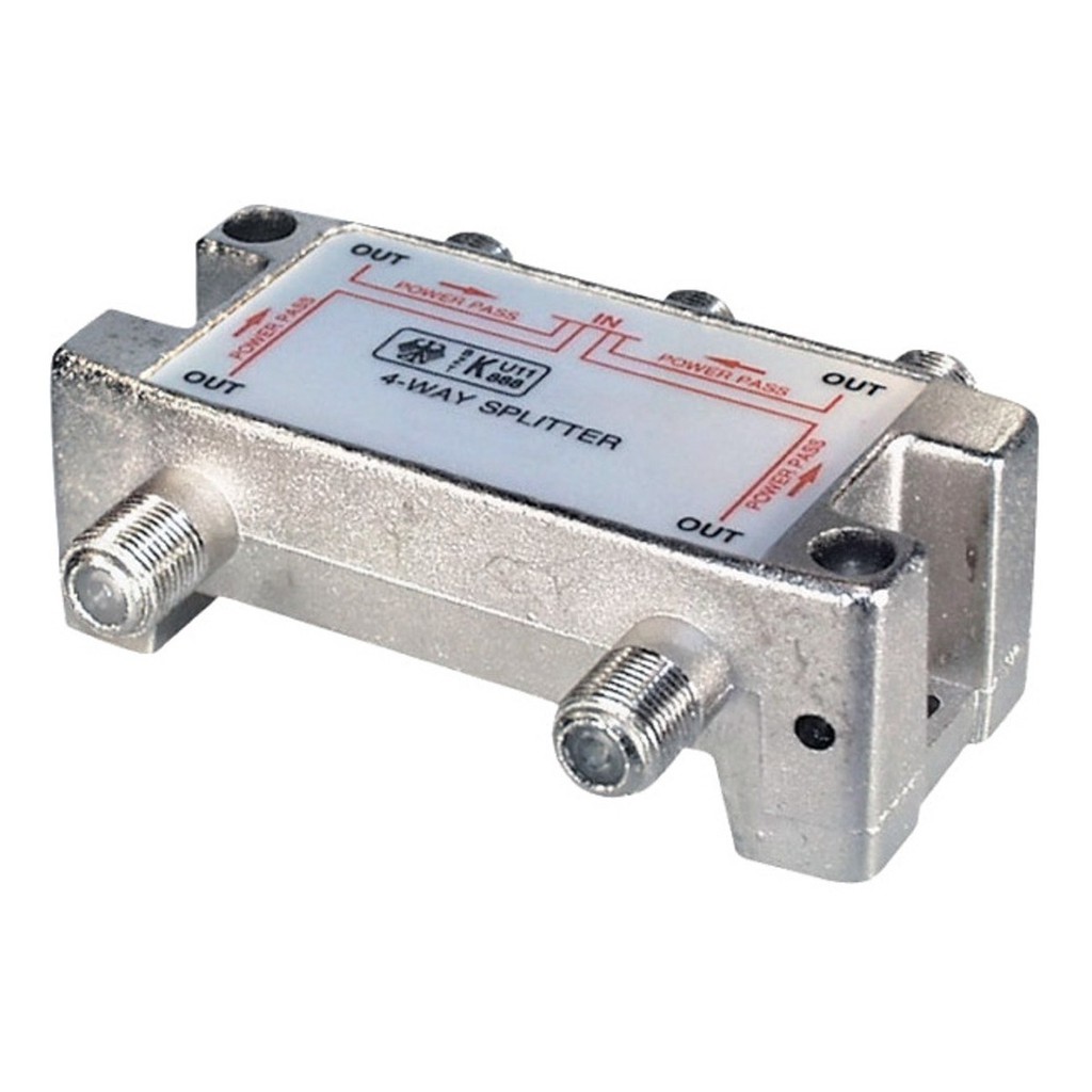 Divisor de Alta Satelite 1x4... O Melhor custo-benefício do mercado!!