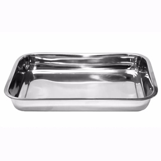Kit 3x Assadeira Travessa C/ Alca 49x34x6,5cm Aco Inox em Oferta na Shopee