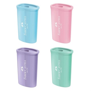 Apontador com Depósito Triangular Tom Pastel - Faber-Castell / Papelaria / Material Escolar em Oferta na Shopee