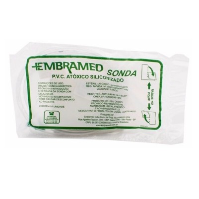 Sonda Uretral de Alívio Embramed nº 04, 06, 08, 10, 12 e 14 (20 unidades) em Oferta na Shopee
