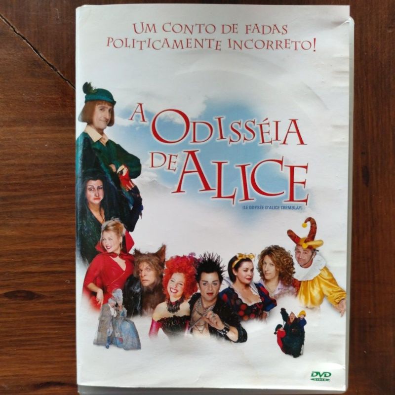 DVD Original A Odisseia de Alice