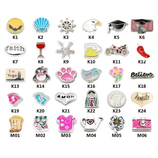 1 Relíquia (Charm) para Colar ou Pulseira Relicário - K1 à K24