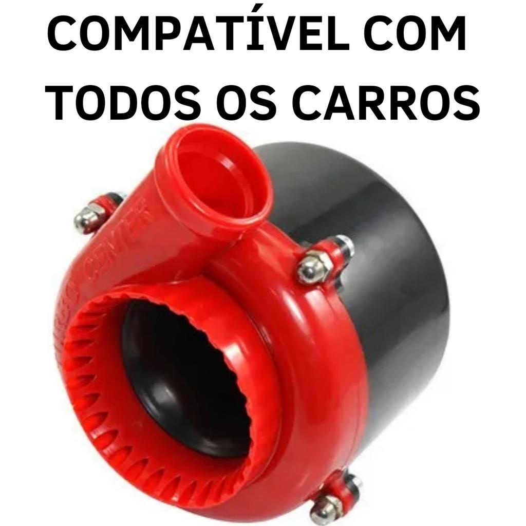 Turbo Universal Digital Simulador Turbina Carro Corrida Eletronico Blow Off Hooter