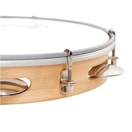 Pandeiro Profissional 11" Polegadas Contemporânea Light Madeira Envernizada 84LT