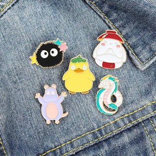 Broche De Dragão Branco De Liga Joias Anime Briquettes Anti-Brilho em Oferta na Shopee