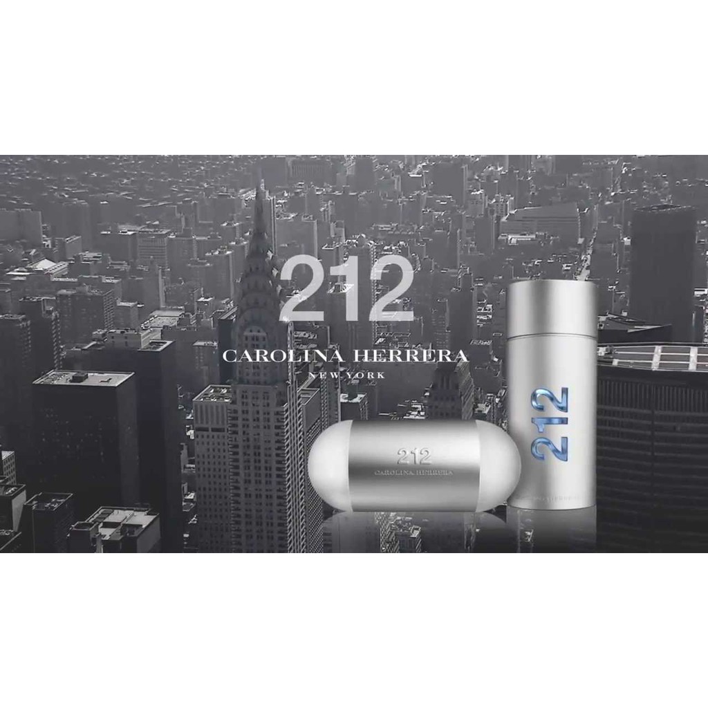 212 NYC Carolina Herrera - Perfume Feminino - Eau de Toilette - 30ml |  Shopee Brasil