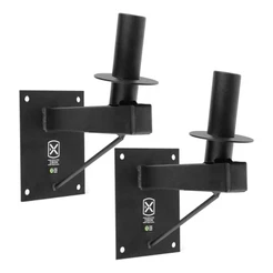 Kit 2 Suporte Para Caixa De Som Acustica Novo Fixo De Parede