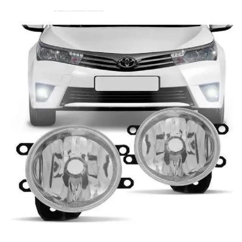 Farol Auxiliar Milha Toyota Corolla Hilux 2015 2016 2017 2018