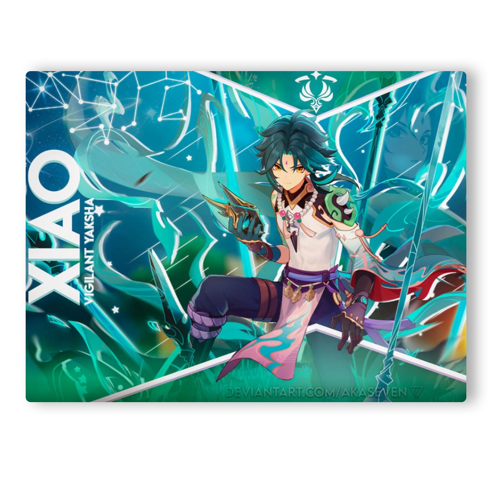 MOUSE PAD GENSHIN IMPACT XIAO Shopee Brasil