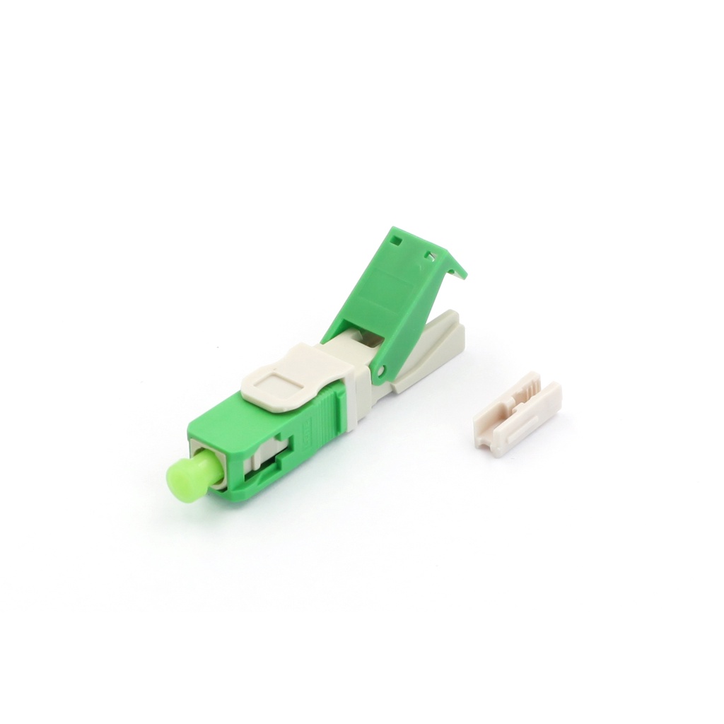 SC UPC Conector Rápido De Fibra Óptica Modo Único 9/125 Embutida APC Adaptador De Conectores Rápidos Para Rede FTTH