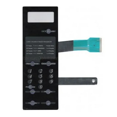 Membrana Teclado De Microondas Consul Mu31 / Consul Mu 31