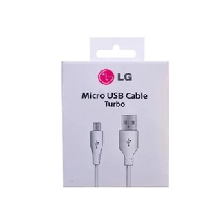 Cabo LG V8 Micro Usb Branco Turbo K4 K8 K10 K11 K12 ORIGINAL
