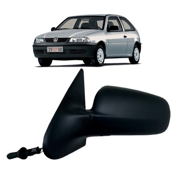 Retrovisor Gol City 99 2000 2001 2002 2 Portas Com Controle