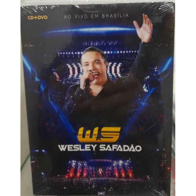 DVD+CD-WESLEY SAFADAO-AO VIVO EM BRASÍLIA-LACRADO-DIGIPAK