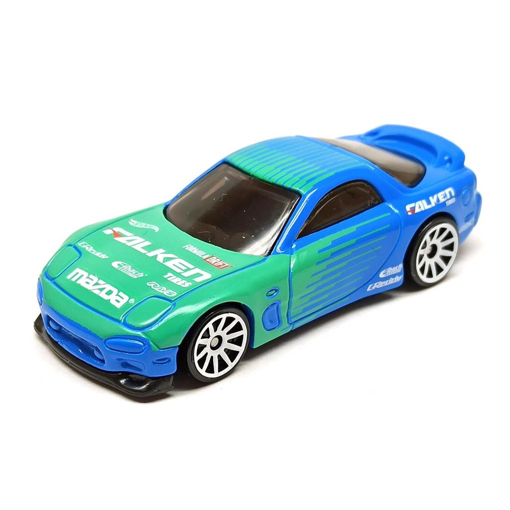 Hot Wheels 95 Mazda RX7 FD3S Falken 1/64 Diecast Cars Collection ...