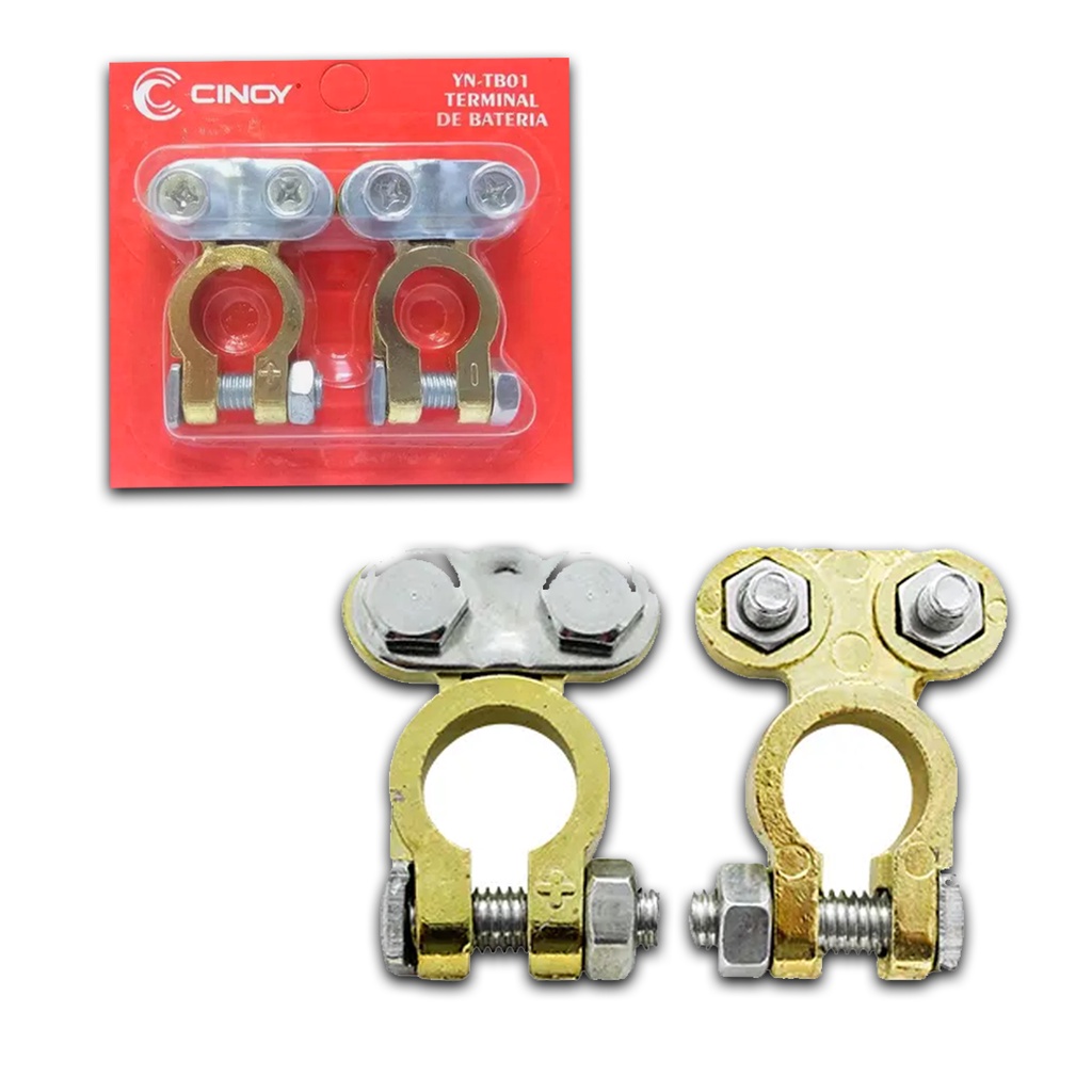 Terminal de Bateria Sapão Positivo / Negativo Cinoy 12V 100A