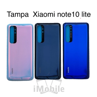 Tampa Traseira Vidro Xiaomi Mi Note 10 Lite M2002f4LG