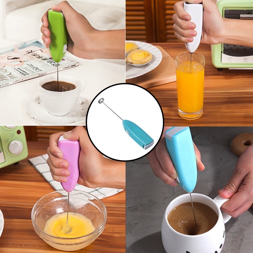 Mini Misturador Batedor Mixer Elétrico Para Claras de Ovos Leite Café Cores Sortidas Utensílios de Cozinha Ótima Qualidade