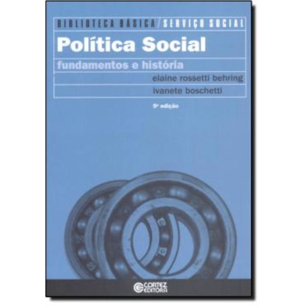 Livro - Politica Social Fundamentos E Historia