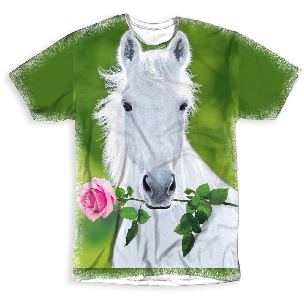 Camiseta Cavalo Branco