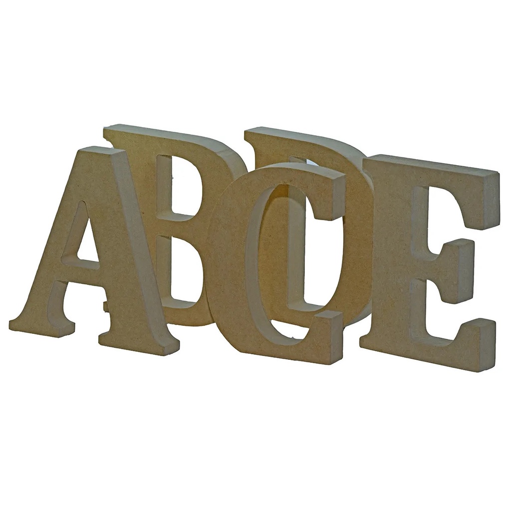 Letra em MDF com 12cm de Altura