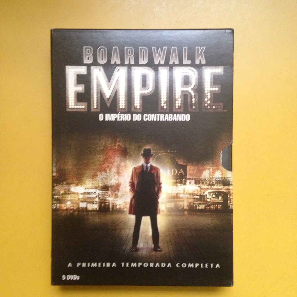 Box 5 DVDs Boardwalk Empire - Primeira Temporada