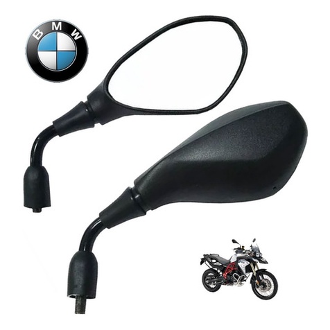 Par Retrovisor Modelo Bmw F Gs Graus Articulado Haste Longa