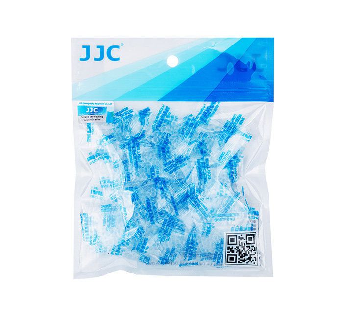 Pacote com 50 unidades de Sílica em Gel JJC SGD-50 para Equipamentos Fotográficos