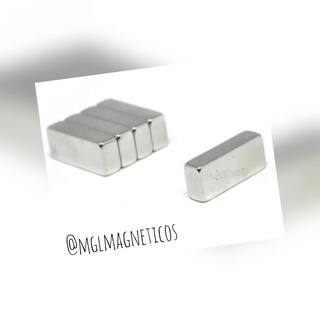 Ima de Neodímio Bloco 20x10x2mm - 1 peça