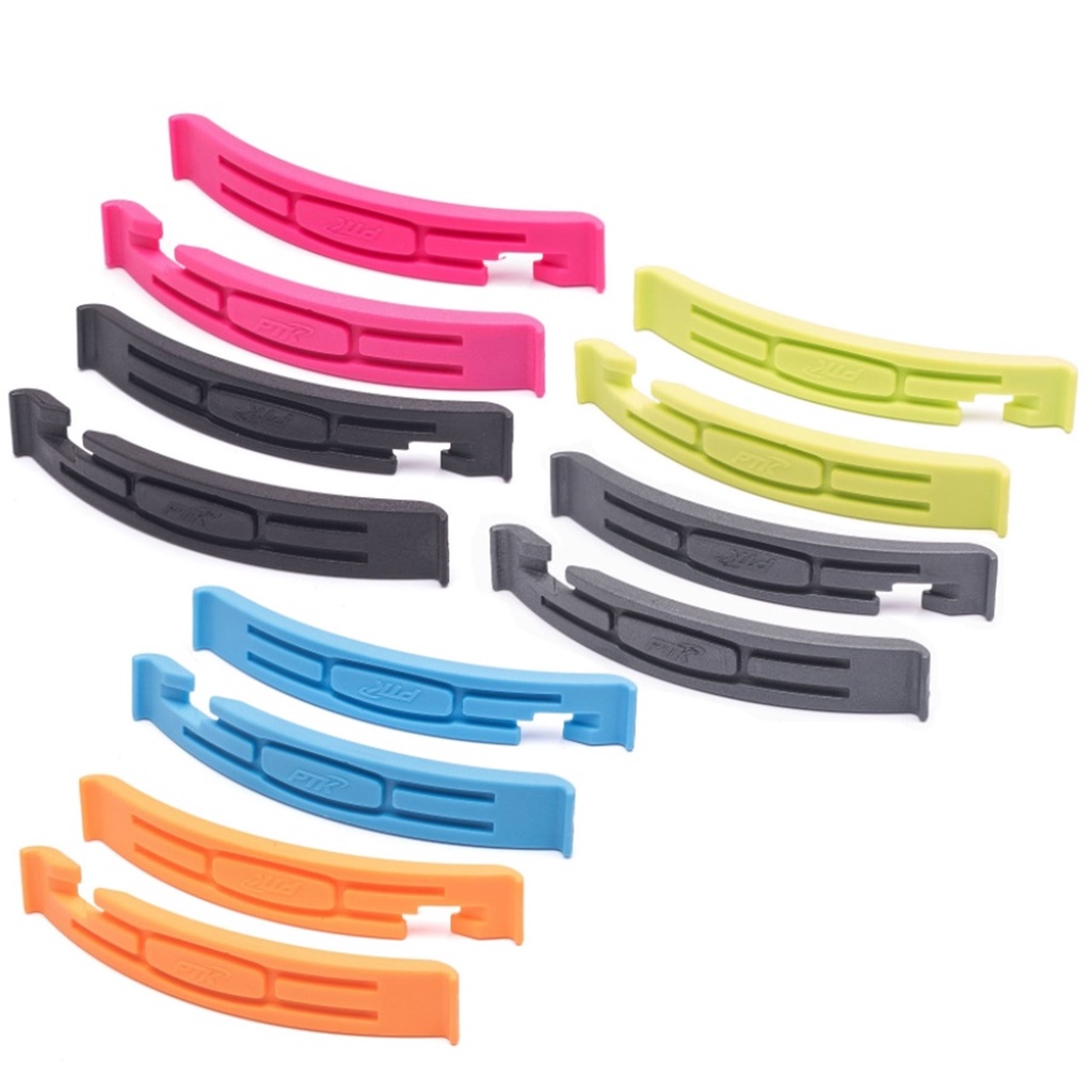 Espatulas para Tirar Pneu de bicicleta Par de Espatulas para bicicleta em Nylon Retirar Pneu bike Varias Cores