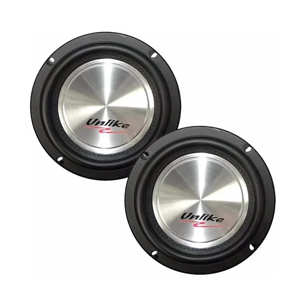 Alto Falante Unlike Mid Bass 6 Polegadas Graves Medios 180rms o par - UNF61   // 1455 em Oferta na Shopee