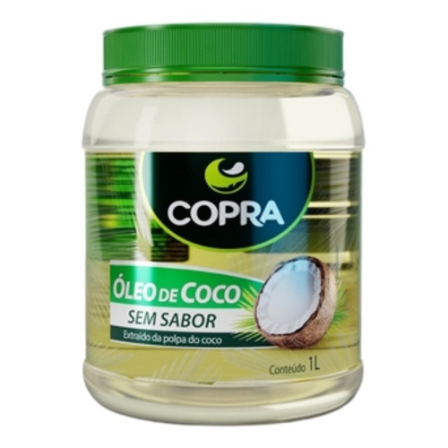 Óleo De Coco Sem Sabor 1 Litro - Copra em Oferta na Shopee
